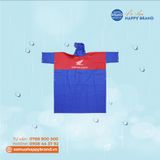  ÁO MƯA CÁNH DƠI VẢI NHỰA PHỐI 2 MÀU AMD03 