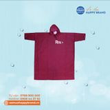  ÁO MƯA CÁNH DƠI VẢI DÙ VÂN TỔ ONG AMD19 