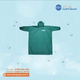  ÁO MƯA BÍT HÔNG VẢI DÙ VÂN TỔ ONG BH06 