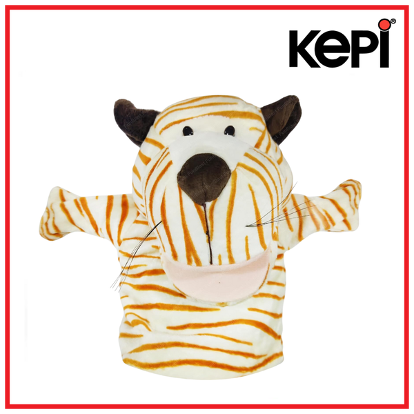 Plush Hand Puppet 27cm Tiger