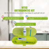  Orthodontic - Bộ chăm sóc răng miệng mini dành cho người chỉnh nha - (Bàn chải đánh răng, kem đánh răng 15ml, nước súc miệng 30ml, cây chải kẽ răng) 