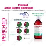  Active Control - Nước súc miệng kiểm soát nha chu, viêm quanh implant, hàng ngày có hương (không cồn) - Chai 150ml 