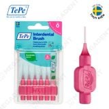  Interdental Brushes Original - Cây chải kẽ răng cơ bản Tepe - Vỉ 6 cây + 1 nắp đậy 