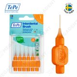  Interdental Brushes Original - Cây chải kẽ răng cơ bản Tepe - Vỉ 6 cây + 1 nắp đậy 