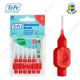  Interdental Brushes Original - Cây chải kẽ răng cơ bản Tepe - Vỉ 6 cây + 1 nắp đậy 
