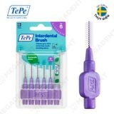  Interdental Brushes Original - Cây chải kẽ răng cơ bản Tepe - Vỉ 6 cây + 1 nắp đậy 