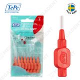  Interdental Brushes Extra Soft - Cây chải kẽ răng siêu mềm - Bịch 8 cây + 1 nắp đậy 