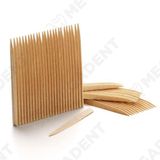  Wooden with fluoride, Medium - Tăm gỗ trung bình có chứa Flour - Hộp 125 cây 