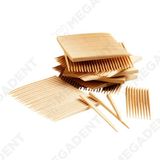  Wooden with fluoride, Medium - Tăm gỗ trung bình có chứa Flour - Hộp 125 cây 