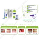  Orthdontic Mixed Pack - Bộ chăm sóc răng miệng dành cho người chỉnh nha (1 nước súc miệng, 1 kem đánh răng, 1 bàn chải) 