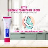 Gingival Toothpaste - Kem đánh răng dành cho nướu nhạy cảm (dùng được cho phụ nữ mang thai) - Tuýp 100ml 