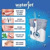  Flosser Ultra - Máy tăm nước gia đình (dùng được cho người niềng răng, có đầu cạo lưỡi, đầu hút mũi) - Bộ (1 máy và 12 đầu tăm) 