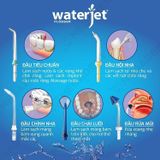  Flosser Ultra - Máy tăm nước gia đình (dùng được cho người niềng răng, có đầu cạo lưỡi, đầu hút mũi) - Bộ (1 máy và 12 đầu tăm) 