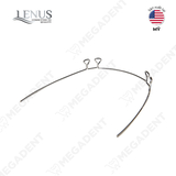  4 Keyhole Wire - Dây cung thép đóng khoảng 4 Loop - Hộp 10 dây 