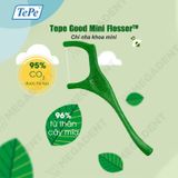  Good Mini Flosser - Chỉ nha khoa có tay cầm thân thiện với môi trường - Bịch 36 Cây 