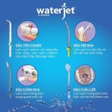  Accessories for Flosser Slim - Đầu tăm thay thế cho máy tăm nước cá nhân Flosser Slim - Vỉ 2 đầu 