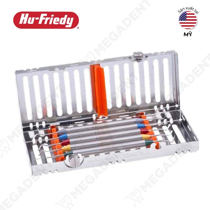  Cassette of composulp instruments - Bộ dụng cụ trám - Bộ 5 cây và 1 hộp thép 