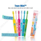  Mini X-soft - Bàn chải đánh răng siêu mềm cho bé dưới 3 tuổi - Vỉ 1 cây 