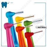  Angle - Bàn chải kẽ răng góc - Bịch 25 cây + 25 nắp đậy 