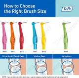  Angle - Bàn chải kẽ răng góc - Bịch 25 cây + 25 nắp đậy 
