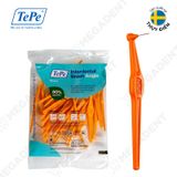  Angle - Bàn chải kẽ răng góc - Bịch 25 cây + 25 nắp đậy 