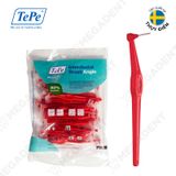  Angle - Bàn chải kẽ răng góc - Bịch 25 cây + 25 nắp đậy 