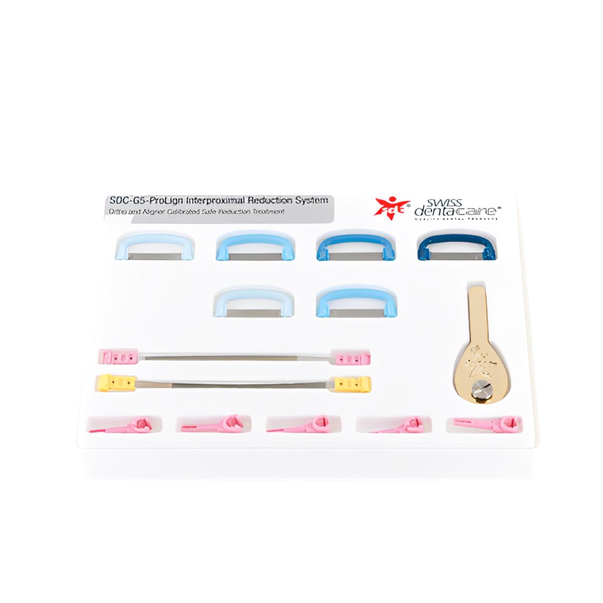  Sdc- ortho fix&strip intro kit - Bộ cắt kẽ răng (không kèm tay khoan) - Bộ 
