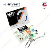  Sectional mini matrix kit - Bộ trám xoang II - Bộ Kit (2 vòng giữ khuôn trám, 40 đai trám, 40 miếng chêm, 1 kềm đặt đai trám) 