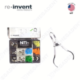  Sectional mini matrix kit - Bộ trám xoang II - Bộ Kit (2 vòng giữ khuôn trám, 40 đai trám, 40 miếng chêm, 1 kềm đặt đai trám) 