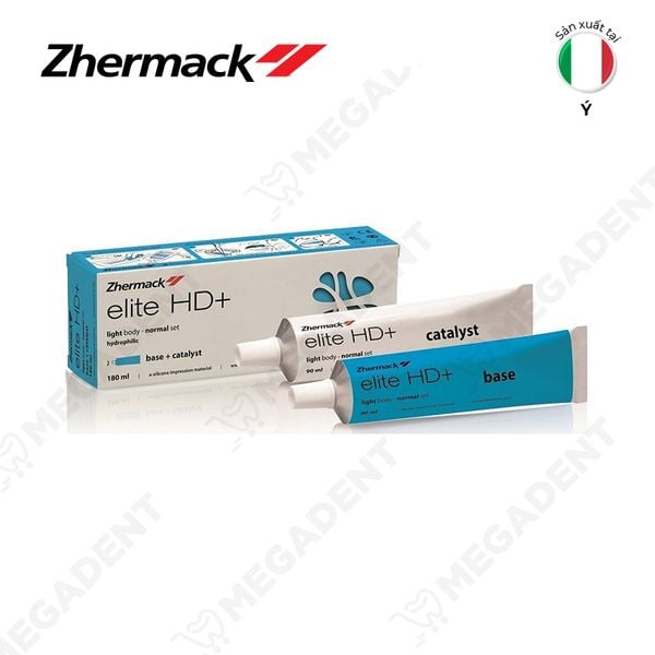 Elite HD+ Light - Cao su lỏng (A-silicone) trộn tay - Hộp (2x90ml)