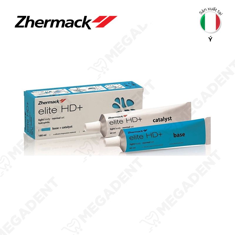  Elite HD+ Light - Cao su lỏng (A-silicone) trộn tay - Hộp (2x90ml) 