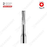  Carbide Bur Cavity Cylinder Square - Mũi khoan thép hình trục - Vỉ 5 mũi 