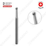  Carbide Bur Cavity Round - Mũi khoan thép đầu tròn - Vỉ 5 mũi 