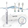  Sonic Toothbrush - Bàn chải điện sóng âm (dùng được cho người niềng răng) - Bộ (1 cây + 3 đầu chải) 