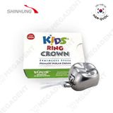  Kids Ring Crown First Primary Molar - Mão thép răng cối sữa có móc - Cái 