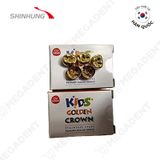  Kids Golden Crown Primary Molar - Mão thép răng cối sữa vàng - Cái 