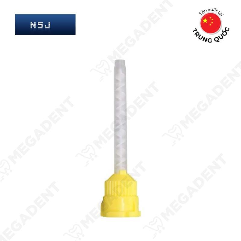  Mixing Tip Yellow - Đầu trộn cao su lỏng súng - Cái 