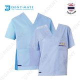  Gown With Short Sleeves - Áo phẫu thuật cổ chữ V - Túi 1 cái 