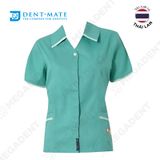  Gown With Short Sleeves - Áo phụ tá cổ sơ mi - Túi 1 cái 