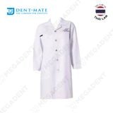  Long White Gown With Long Sleeves - Áo bác sĩ tay dài màu trắng - Túi 1 cái 