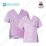  Gown With Short Sleeves - Áo phẫu thuật cổ chữ V - Túi 1 cái 