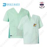  Gown With Short Sleeves - Áo phẫu thuật cổ chữ V - Túi 1 cái 