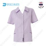  Gown With Short Sleeves - Áo phụ tá cổ sơ mi - Túi 1 cái 