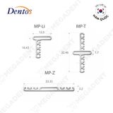  Nẹp minivis - Túi 1 cái 