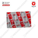  Carbide Bur Cavity Cylinder Square - Mũi khoan thép hình trục - Vỉ 5 mũi 