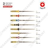  PROTAPER GOLD ROTARY FILES - Trâm máy nội nha - Vỉ 6 trâm 