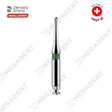  Carbide Bur Excavabur Round - Mũi Khoan Thép Đầu Tròn Vạch Xanh Lá - Vỉ 5 mũi 
