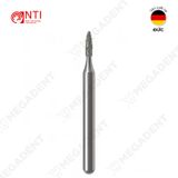  FG, Dia. Pointed Football Bur - Mũi kim cương hình quả trám - Vỉ 5 mũi 