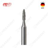  FG, Dia. Pointed Football Bur - Mũi kim cương hình quả trám - Vỉ 5 mũi 