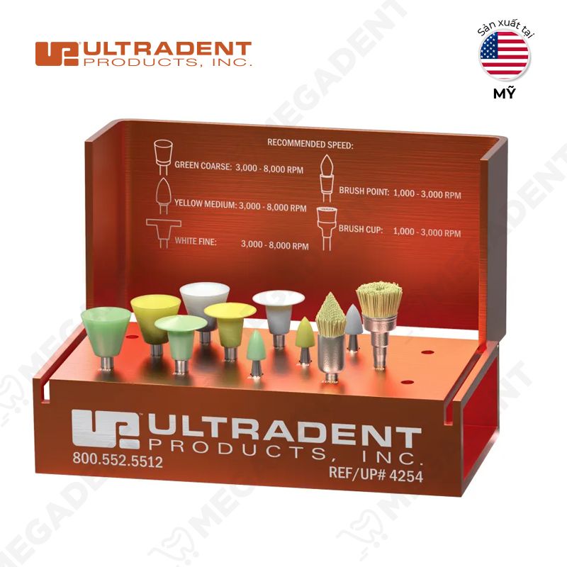  Jiffy composite adjusting & polishing kit - Bộ kit mũi đánh bóng Composite - Bộ 